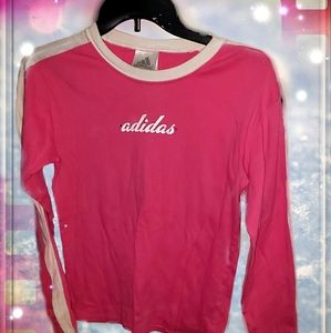 Addidas Classic Long Sleeve Graphic Print Tee